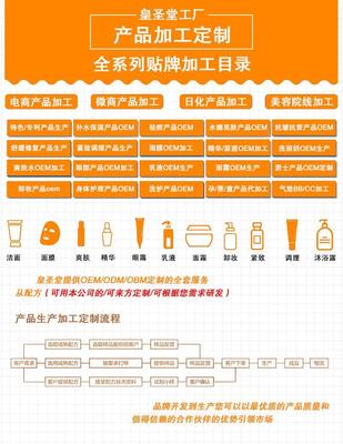 冷敷敷料面膜的OEM/ODM代加工 成本、流程與電商機遇